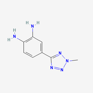 4-(2-methyl-2H-tetrazol-5-yl)benzene-1,2-diamine