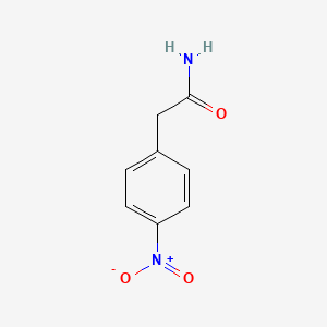 molecular formula C8H8N2O3 B3055146 2-(4-Nitrophenyl)acetamide CAS No. 6321-12-6