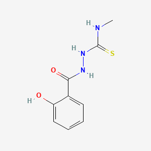 2-(2-Hydroxybenzoyl)-n-methylhydrazinecarbothioamide