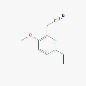 (5-Ethyl-2-methoxyphenyl)acetonitrile