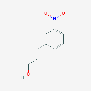 molecular formula C9H11NO3 B3055182 3-(3-硝基苯基)丙-1-醇 CAS No. 63307-44-8