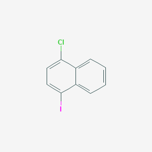 molecular formula C10H6ClI B3055193 1-氯-4-碘萘 CAS No. 6334-37-8