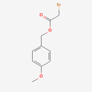 molecular formula C10H11BrO3 B3055203 4-甲氧基苄基 2-溴乙酸酯 CAS No. 63353-51-5