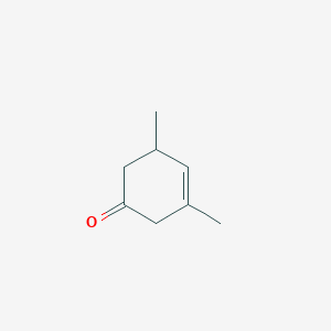 molecular formula C8H12O B3055246 3,5-Dimethylcyclohex-3-en-1-one CAS No. 63507-69-7