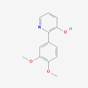 2-(3,4-Dimethoxyphenyl)pyridin-3-ol