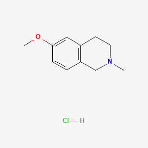 6-Methoxy-2-methyl-1,2,3,4-tetrahydroisoquinoline hydrochloride