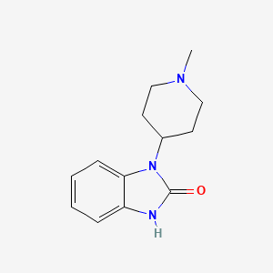 2H-Benzimidazol-2-one, 1,3-dihydro-1-(1-methyl-4-piperidinyl)-