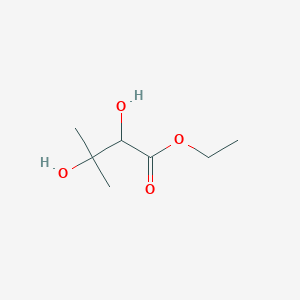 Butanoic acid, 2,3-dihydroxy-3-methyl-, ethyl ester