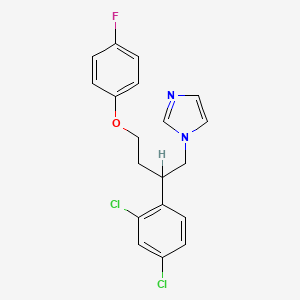 3-(2,4-Dichlorophenyl)-4-(1H-imidazol-1-yl)butyl 4-fluorophenyl ether
