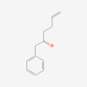molecular formula C12H14O B3055338 1-Phenylhex-5-en-2-one CAS No. 64020-33-3