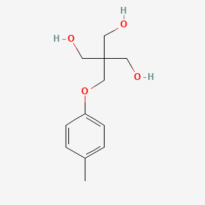 2-(Hydroxymethyl)-2-[(4-methylphenoxy)methyl]propane-1,3-diol