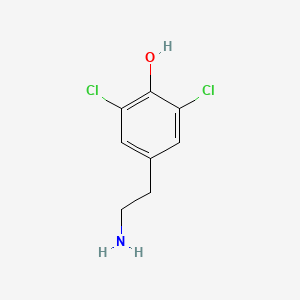 Phenol, 4-(2-aminoethyl)-2,6-dichloro-