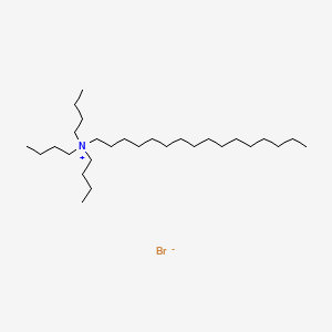 molecular formula C28H60BrN B3055388 十六烷基三丁基溴化铵 CAS No. 6439-67-4