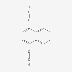 molecular formula C14H8 B3055460 1,4-Diethynylnaphthalene CAS No. 64856-90-2