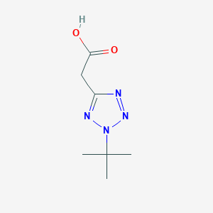 2H-Tetrazole-5-acetic acid, 2-(1,1-dimethylethyl)-