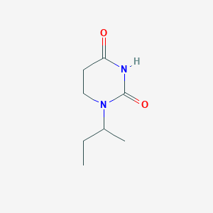 1-(Butan-2-yl)-1,3-diazinane-2,4-dione