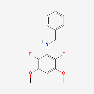 N-benzyl-2,6-difluoro-3,5-dimethoxyaniline