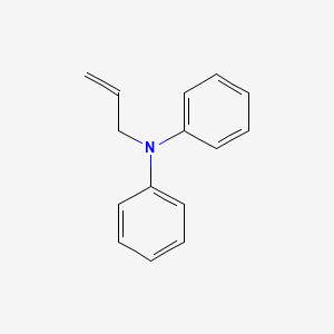 molecular formula C15H15N B3055518 Allyl-diphenyl-amine CAS No. 65178-51-0
