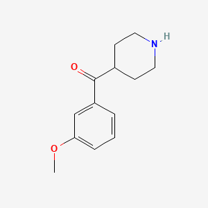 (3-Methoxyphenyl)(piperidin-4-yl)methanone