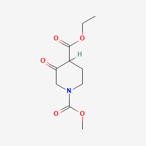 4-Ethyl 1-methyl 3-oxopiperidine-1,4-dicarboxylate