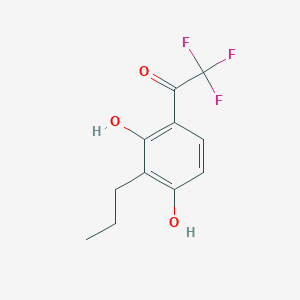 1-(2,4-Dihydroxy-3-propylphenyl)-2,2,2-trifluoroethanone