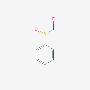 molecular formula C7H7FOS B3055538 Fluoromethylsulfinylbenzene CAS No. 65325-68-0
