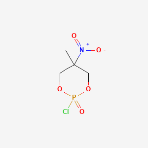 2-Chloro-5-methyl-5-nitro-1,3,2-dioxaphosphinane 2-oxide