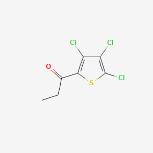 1-Propanone, 1-(3,4,5-trichloro-2-thienyl)-