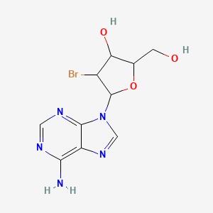 5-(6-Aminopurin-9-yl)-4-bromo-2-(hydroxymethyl)oxolan-3-ol
