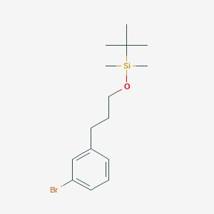 (3-(3-Bromophenyl)propoxy)(tert-butyl)dimethylsilane