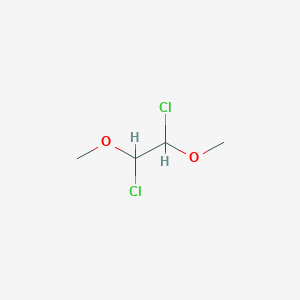 molecular formula C4H8Cl2O2 B3055581 1,2-Dichloro-1,2-dimethoxyethane CAS No. 65611-10-1