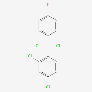 Benzene, 2,4-dichloro-1-[dichloro(4-fluorophenyl)methyl]-