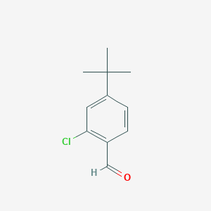 B3055602 4-tert-Butyl-2-chlorobenzaldehyde CAS No. 65770-02-7