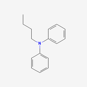 molecular formula C16H19N B3055623 Benzenamine, N-butyl-N-phenyl- CAS No. 6590-43-8