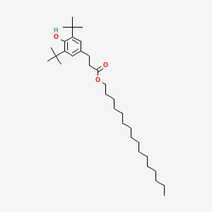 Hexadecyl 3-(3,5-di-tert-butyl-4-hydroxyphenyl)propanoate