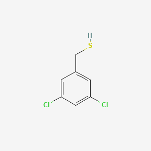 molecular formula C7H6Cl2S B3055634 (3,5-二氯苯基)甲硫醇 CAS No. 65963-17-9