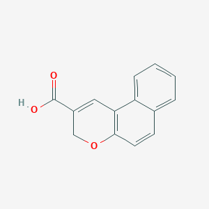 3H-benzo[f]chromene-2-carboxylic acid
