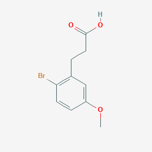 3-(2-Bromo-5-methoxyphenyl)propanoic acid