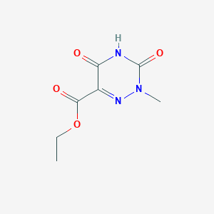 Ethyl 2-methyl-3,5-dioxo-2,3,4,5-tetrahydro-1,2,4-triazine-6-carboxylate