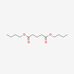 molecular formula C13H24O4 B3055678 Dibutyl glutarate CAS No. 6624-57-3