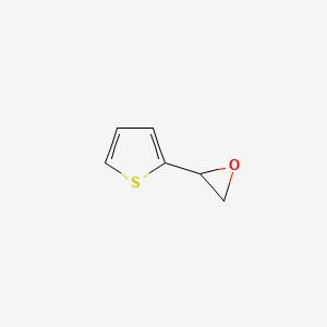 molecular formula C6H6OS B3055681 Thiophene, 2-oxiranyl- CAS No. 66256-03-9