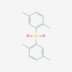 molecular formula C16H18O2S B3055695 2,5-Xylyl sulfone CAS No. 6632-44-6