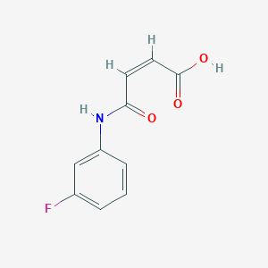 (Z)-4-((3-fluorophenyl)amino)-4-oxobut-2-enoic acid