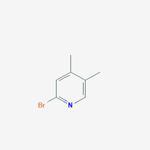 molecular formula C7H8BrN B3055726 2-Bromo-4,5-dimethylpyridine CAS No. 66533-31-1