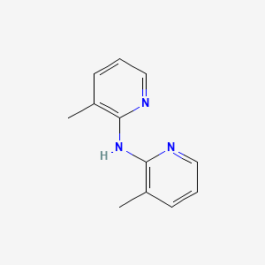 molecular formula C12H13N3 B3055728 3-methyl-N-(3-methylpyridin-2-yl)pyridin-2-amine CAS No. 6654-69-9