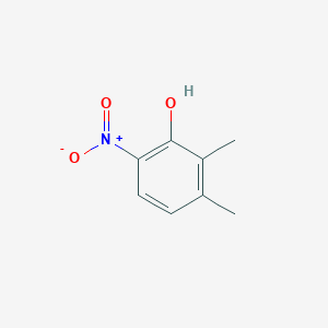 molecular formula C8H9NO3 B3055742 2,3-Dimethyl-6-nitrophenol CAS No. 6665-95-8