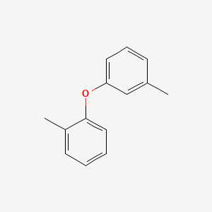molecular formula C14H14O B3055744 Benzene, 1-methyl-2-(3-methylphenoxy)- CAS No. 66658-61-5