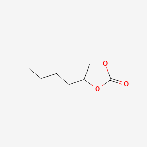 molecular formula C7H12O3 B3055751 4-Butyl-1,3-dioxolan-2-one CAS No. 66675-43-2