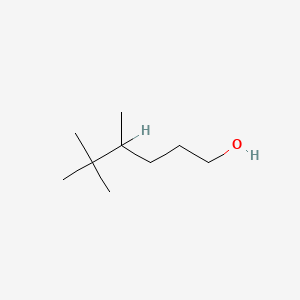 molecular formula C9H20O B3055773 4,5,5-三甲基-1-己醇 CAS No. 66793-75-7