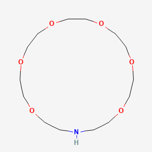 molecular formula C14H29NO6 B3055781 1,4,7,10,13,16-六氧杂-19-氮杂环二十烷 CAS No. 66843-21-8